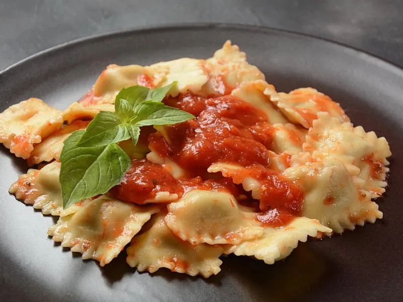 Ravioli di Ricotta e Spinaci