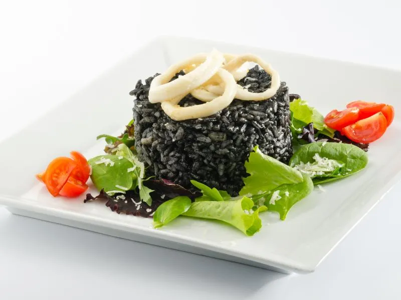Risotto al Nero di Seppia